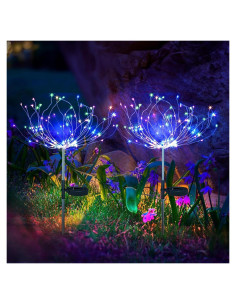 Luces de Jardín Solares Anordsem 120 LED Impermeables