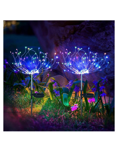 Luces de Jardín Solares Anordsem 120 LED Impermeables