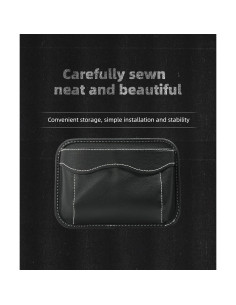 Organizador de Bolsillo Lateral para Coche SUJADE QCZWD001 Negro 2