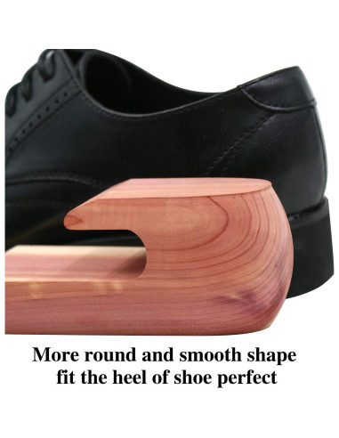 Árboles para Zapatos de Cedro Rojo para Hombre - 6 Paquetes