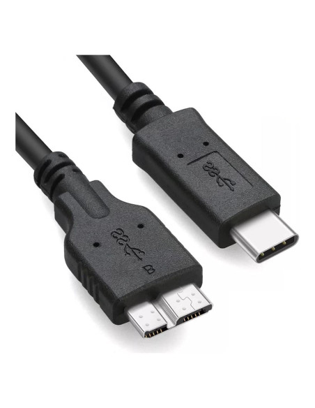 Cable USB C a Micro-B 0.91m para Discos Duros Externos