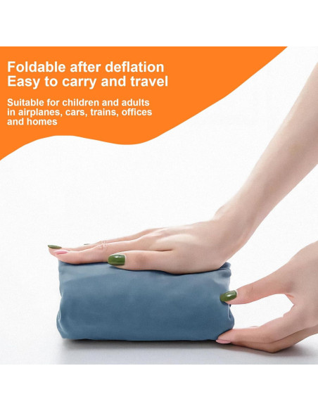 Descanso de pies inflable Miruchertter CQ-DZ-001 44.9x35.1 cm