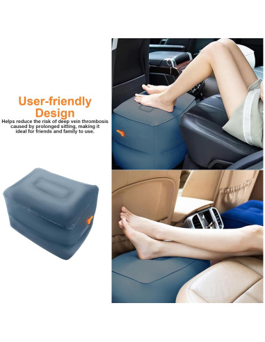 Descanso de pies inflable Miruchertter CQ-DZ-001 44.9x35.1 cm