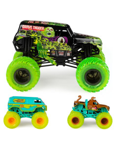 Monster Jam Die-Cast 3-Pack Maldición de La Gasolina