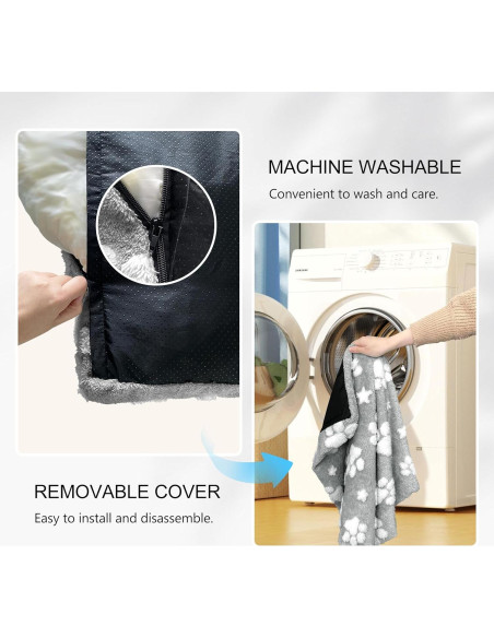 Cama para Perros Grandes MUYUHOME 88.9x55.88 cm Antideslizante