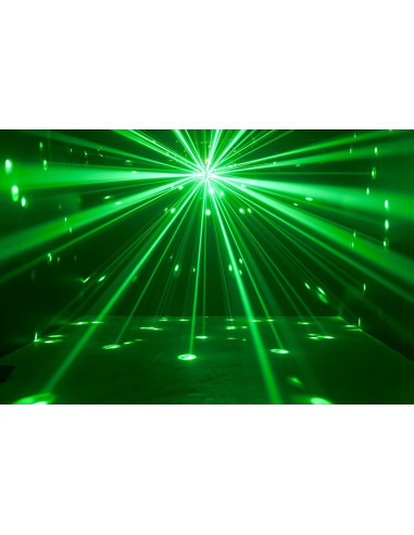 Esfera LED Rotativa ADJ Startec Starburst 15W Multicolor