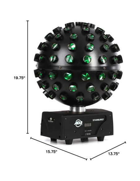 Esfera LED Rotativa ADJ Startec Starburst 15W Multicolor