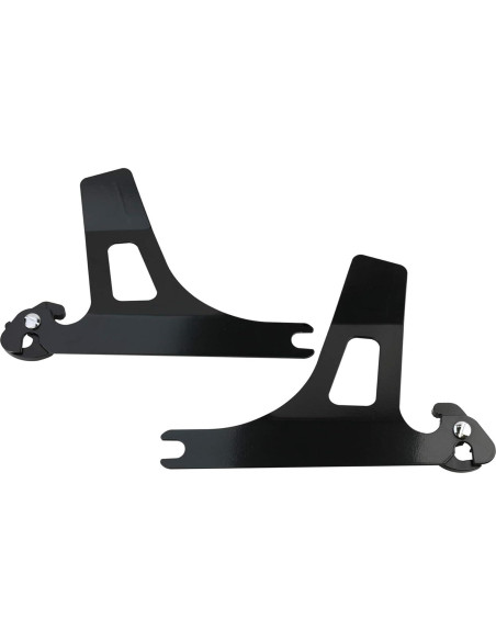 Respaldo Sissy Bar Desmontable Harvards Chrome Negro 06-17 Dyna