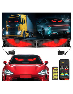 Luces LED Diabólicas DIBMS para Auto, Paquete de 2, RGB