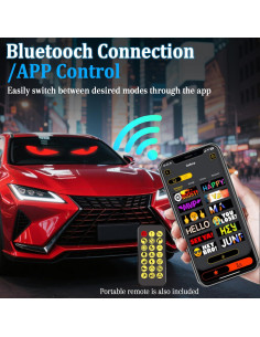 Luces LED Diabólicas DIBMS para Auto, Paquete de 2, RGB 2