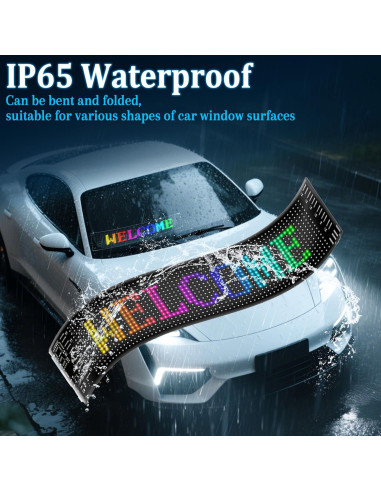 Luces LED Diabólicas DIBMS para Auto, Paquete de 2, RGB