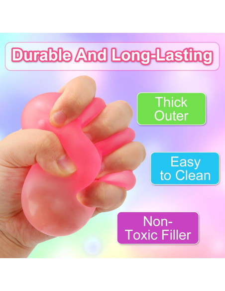 Paquete de 4 Cubos Antiestrés Sensoriales YIWUSHI 5cm