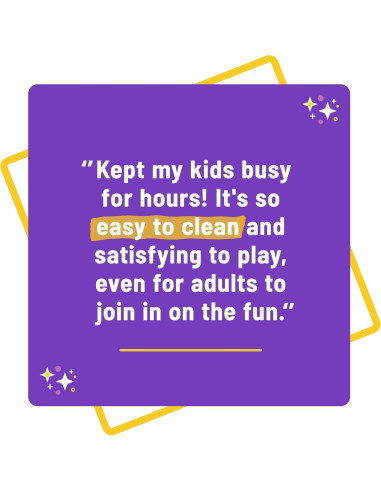 Set de Arena Cinética Azul 1lb con Herramientas y Bandeja