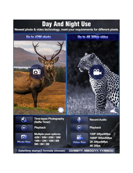 Monóculo de Visión Nocturna Nightiger NVG07S con Cámara 4K