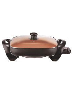 Sartén Eléctrica Brentwood SK-66 30.48 cm Cobre Antiadherente