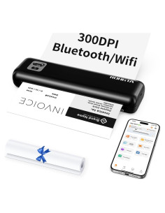 Impresora Térmica Portátil RONGTA F82 WiFi Bluetooth 300DPI