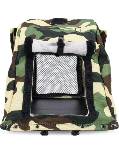 Tienda de Techo Plegable RC Powmok para Crawler 1/8 1/10 Camuflaje