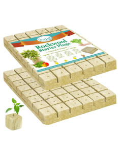 Cubos de Lana de Roca Legigo 5.08 cm para Germinación Hidropónica
