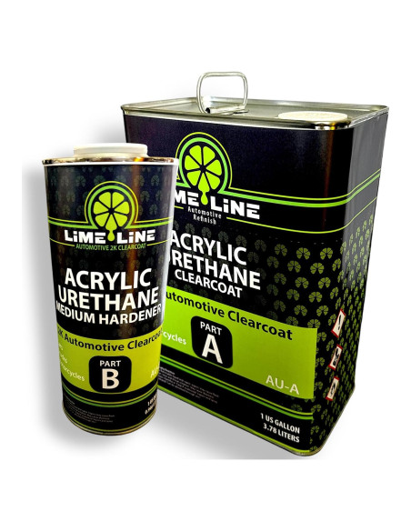 LiME LiNE 2K Clearcoat Brillante 4.73L - Capa Transparente Automotriz