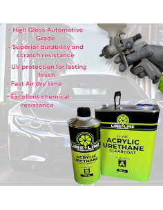 LiME LiNE 2K Clearcoat Brillante 4.73L - Capa Transparente Automotriz 2