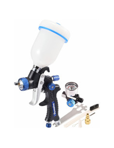 Pistola de Pulverización Dynastus HVLP 119ml con Regulador de Aire