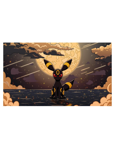 Tapete de Juego Umbreon MTG Decks & More 61x36 cm Silicona