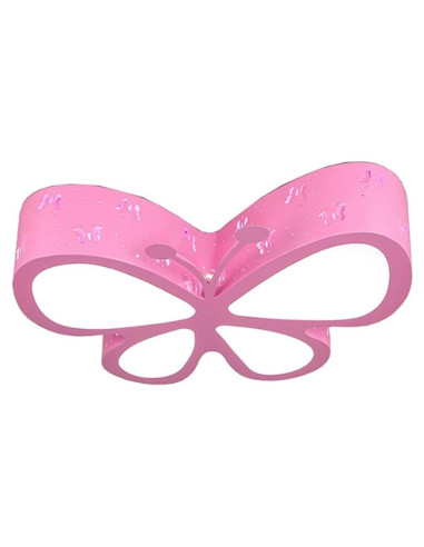 Lámpara de Techo LED Rosa Mariposa DEIGEHJRE 50x40 cm