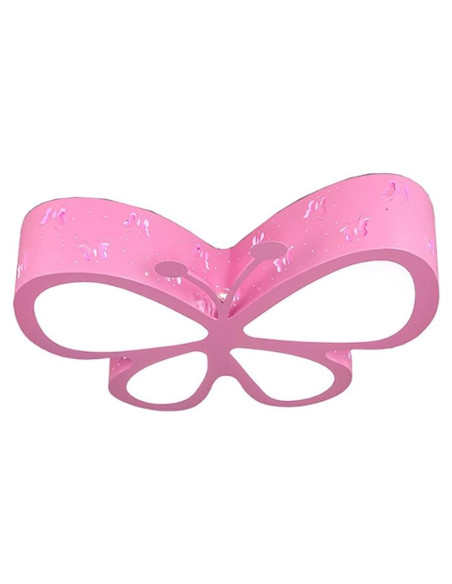 Lámpara de Techo LED Rosa Mariposa DEIGEHJRE 50x40 cm