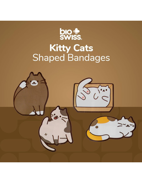 Vendajes Autoadhesivos BioSwiss Gatos - 50 Unidades Estériles