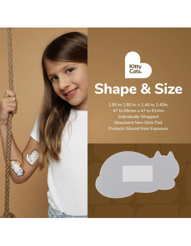 Vendajes Autoadhesivos BioSwiss Gatos - 50 Unidades Estériles