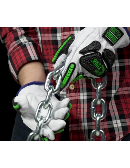 Guante de Impacto Magid T-REX Rebel TRX814 Piel de Cabra A6-9/L
