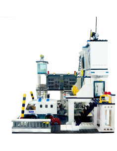 Juego de Bloques de Construcción Estación de Policía General Jim 38.3x25.5cm 2