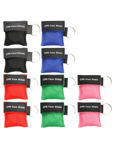 KONGDY 10pcs Máscara de CPR con Válvula Unidireccional