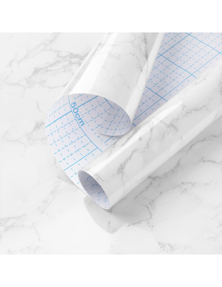 Papel Contacto de Mármol Heroad Autoadhesivo 1.31x6.56m