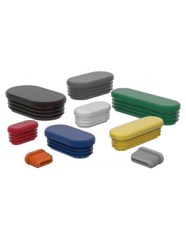 Tapones para Tubos Ovales MOCAP OV - 40x25mm - 20 Unidades