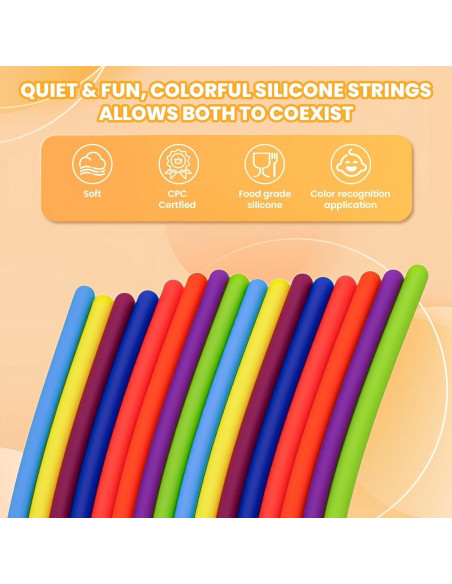 Bola Sensorial Antiestrés Azul 3D DIY para Niños y Adultos