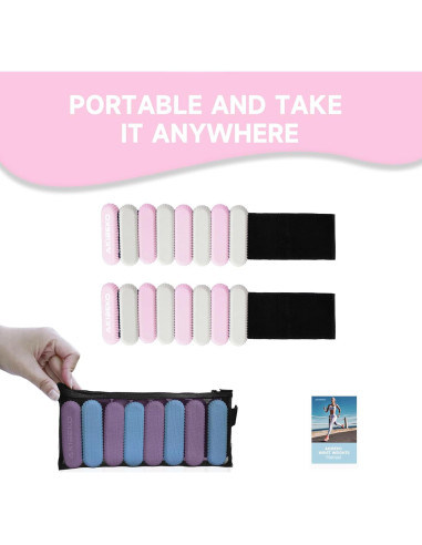 Pesas para Muñeca y Tobillo AKIBEKO 0.45 kg - Conjunto 2 Pzas