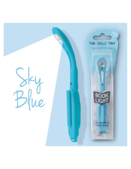 Luz de Libro LED IF Cielo Azul - Plegable y Portátil