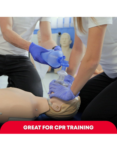 Kit de RCP Ever Ready First Aid - 2 Máscaras, Guantes y Alcohol