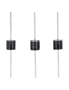 Diodo Rectificador 6A05 HUABAN 6A 50V - Paquete de 5 Piezas