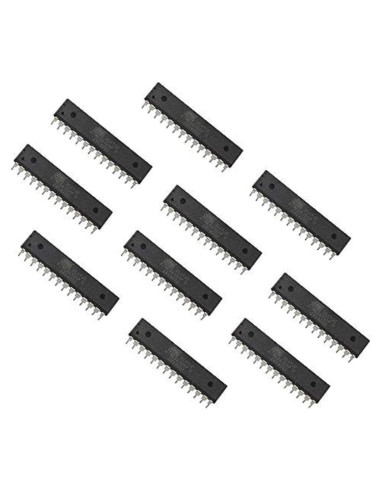 Microcontrolador ATmega328P-PU 10pcs con Bootloader R3 DIP28