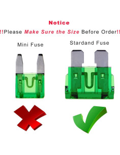 Fusibles de Cuchilla Estándar 15A FymuSing - 20 Pcs 2