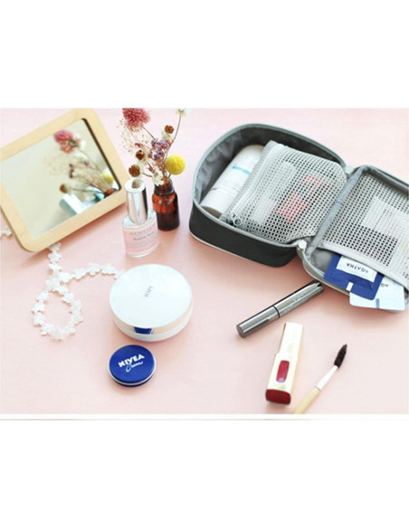 Bolsa de Primeros Auxilios Mini Lingcat Gris Vacía 13x10 cm