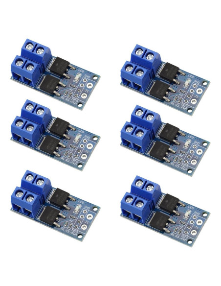 Módulo Controlador Interruptor MOSFET VKLSVAN 6PCS 15A 400W