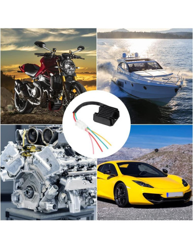 Regulador de Voltaje Rectificador Keenso 4 Cables 119g