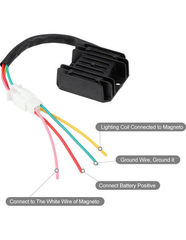 Regulador de Voltaje Rectificador Keenso 4 Cables 119g