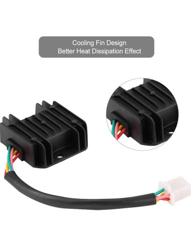 Regulador de Voltaje Rectificador Keenso 4 Cables 119g