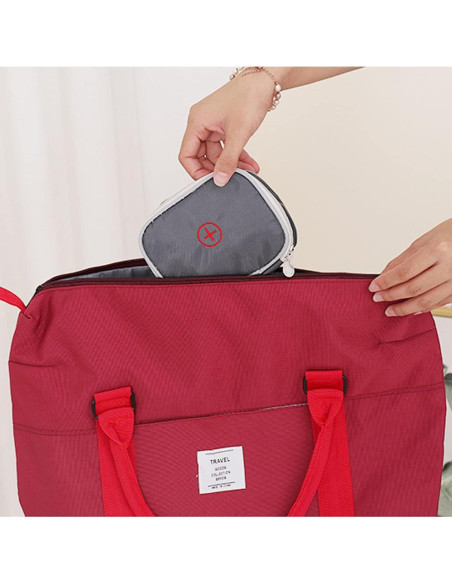 Bolsa de Primeros Auxilios Mini Lingcat Gris Vacía 13x10 cm