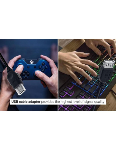 Adaptador USB Femenino Gamer Gear para Xbox Original 1ra Gen