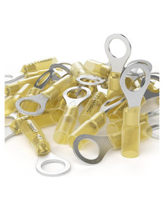 Conectores de Anillo Termocontraíbles AIRIC 12-10 AWG 50 PCS